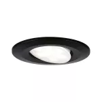 PAULMANN Oprawa do wbudowania CALLA LED 6W 500lm okrągła wychylna 4000K IP65 230V czarny matowy