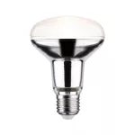 PAULMANN Źródło światła LED R80 E27 10W 730lm 2700K 230V szkło / srebrny