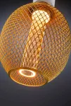 PAULMANN Źródło światła LED METALLIC GLOW GLOB mosiądz Spiral E27 4.2W 200lm 1800K 230V