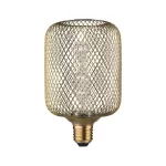 PAULMANN Źródło światła LED METALLIC GLOW ZYL mosiądz Helix E27 3,5W 130lm 1800K 230V