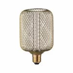 PAULMANN Źródło światła LED METALLIC GLOW ZYL mosiądz Spiral E27 4,2W 200lm 1800K 230V
