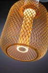 PAULMANN Źródło światła LED METALLIC GLOW ZYL mosiądz Spiral E27 4,2W 200lm 1800K 230V