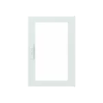 CTT25S drzwi, transparentne, białe do obudów typu ComfortLine z zamkiem, 771x521mm (WxS)