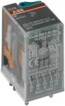 CR-M220DC3L przekaźnik A1-A2=220V DC, 3 styki c/o 250V/10A, LED