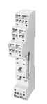 CR-PLP do przekaźników serii CR-P ,1 lub 2 styki przełączne, sprężynowa