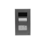 M21362P1-A-02 | ABB Welcome | Zewnętrzna mini stacja wideo podtynkowa, puszka, czytnik kart ID, 1 przycisk, aluminium