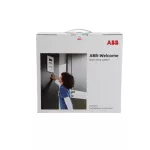 M20422-02 | ABB Welcome | Zestaw jednorodzinny 7”, mini stacja 1 przycisk, podtynkowa, czytnik kart ID, aluminium
