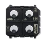 SSA-F-2.1.PB.1-WL | ABB-free@home Wireless | Bezprzewodowy sensor 2-krotny z 1 aktorem 10A dla serii Zenit