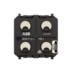 SDA-F-2.1.PB.1 | ABB-free@home | Magistralny sensor ściemniający 2-krotny z aktorem 180W dla serii Zenit