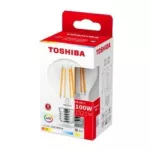 TOSHIBA Żarówka LED FILAMENT A60 E27 10.5W 2700K