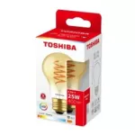 TOSHIBA Żarówka LED FILAMENT (SPIRAL AMBER) A60 E27 4.5W 2200K