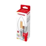 TOSHIBA Żarówka LED FILAMENT C35 E14 4.5W 2700K