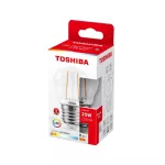 TOSHIBA Żarówka LED FILAMENT G45 E27 2.5W 2700K