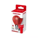 TOSHIBA Żarówka LED FILAMENT (RED) G45 E14 4.5W