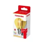 TOSHIBA Żarówka LED FILAMENT (YELLOW) G45 E14 4.5W