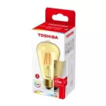 TOSHIBA Żarówka LED FILAMENT (AMBER) ST64 E27 4.5W 2200K