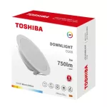 TOSHIBA Lampa sufitowa LED DOWNLIGHT D100 8W 3000K