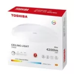 TOSHIBA Lampa sufitowa LED CEILING 48 40W  3000K 3BRIGHT (WHITE)