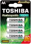 TOSHIBA Akumulator TNH-6GLE AA 1000mAh x4