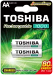 TOSHIBA Akumulator TNH-6GLE AA 1000mAh x2