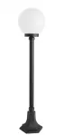 SU-MA lampa stojąca zewnętrzna kule Classic E27 czarny/patyna IP43 K 5002/2/KP 200 OP
