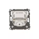SIMON 55 WMDW-001112-114 Gniazdo wtyczkowe z zintegrowaną ładowarką 2xUSB A (moduł), 2.1 A, 5 V DC, 230 V; Jasnoszary mat *Wycofany z oferty - do wyczerpania zapasów magazynowych