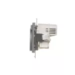 SIMON 55 WMDW-001112-116 Gniazdo wtyczkowe z zintegrowaną ładowarką 2xUSB A (moduł), 2.1 A, 5 V DC, 230 V; Grafitowy mat *Wycofany z oferty - do wyczerpania zapasów magazynowych
