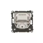 SIMON 55 WMDW-001112-144 Gniazdo wtyczkowe z zintegrowaną ładowarką 2xUSB A (moduł), 2.1 A, 5 V DC, 230 V; Szampański mat *Wycofany z oferty - do wyczerpania zapasów magazynowych