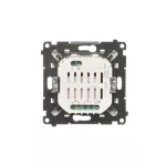 SIMON 55 WMDL-TEZ2-144 Łącznik/przycisk roletowy podwójny, elektroniczny (moduł); Szampański mat