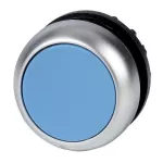 M22-D-B przycisk płaski z samopowrotem niebieski