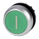 M22-D-G-X1 przycisk płaski z samopow ziel symbol X1