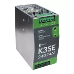K3SE  24024N 3x400/ 24VDC 10A Zasilacz impulsowy stabilizowany IP20 na szynę DIN TH-35 z zabezpieczeniem, możliwością regulacji napięcia