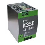 K3SE  48024N 3x400/ 24VDC 20A Zasilacz impulsowy stabilizowany IP20 na szynę DIN TH-35 z zabezpieczeniem, możliwością regulacji napięcia