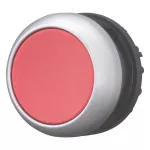 M22-D-R przycisk płaski z samopowrotem czerwony