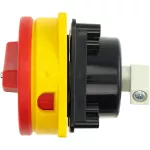 SVB-P1/M Rączki do P1-…/XM, czerwono/żółta, blokowalna, do metalowej osi, montaż rozłączny