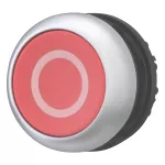 M22-DR-R-X0 przycisk płaski czerwony z symbolem X0