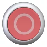 M22-DR-R-X0 przycisk płaski czerwony z symbolem X0
