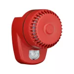 ROLP LX R1/RF VDS T8G2 Sygnalizator Optyczno-Akustyczny RoLP LX Ścienny, czerwona obudowa, czerwone swiatło, podstawa ROLP