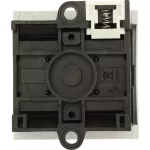 T0-1-15431/IVS Przełącznik zasilania, Styki: 2, 20 A, tabliczka: HAND-0-AUTO, 45 °, bez samopowrotu, montaż na szynę TH, pokrętło czarne bez możliwości blokady