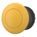 M22S-DP-Y Przycisk grzybkowy żółty, bez opisu