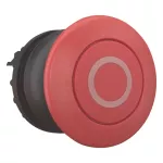 M22S-DP-R-X0 Przycisk grzybkowy czerwony, z opisem