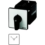 T5B-4-8223/Z Przełącznik zasilania, Styki: 8, 63 A, tabliczka: 1-2, 90 °, bez samopowrotu, montaż rozłączny, pokrętło czarne bez możliwości blokady