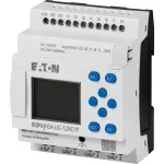 EASY-E4-UC-12RC1P easyE4 Push-in 12-24VDC, 24VAC, 8DI(4AI), 4DO-R, z wyśw.