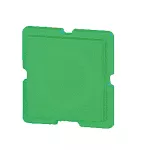 03TQ18 Wkładka przycisku zielona