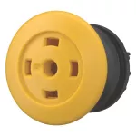 M22S-DP-Y-X Przycisk grzybkowy żółty, bez opisu