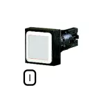 Q25D-WS Napęd przycisku biały,z samopowrotem