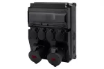 Rozdzielnica CAJA 12M SCENIC - gniazda proste 2x16A 5p, 4x230V IP44