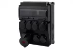 Rozdzielnica CAJA 12M SCENIC - gniazda proste 32A 5p, 6x230V IP44
