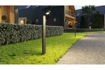 OPRAWA OGRODOWA LONDON LED, 10W, 720lm, IP54, AC220-240V, 50/60Hz, 4000K, SŁUPEK PROSTY, 78 cm, CZARNY