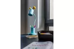 LAMPKA BIURKOWA MOUSE, 0215, max.250V, 50/60Hz, 1*E27, max.25 W, śr.8 cm, IP20, NIEBIESKI